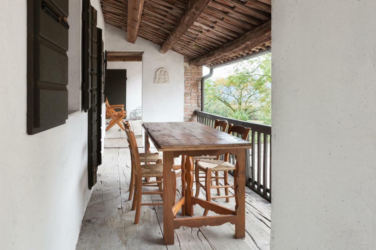 Colvago La Corte Spectacular Ancient Country House Apartment Santa Giustina  Ngoại thất bức ảnh